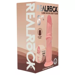  RealRock - dual-density realistic dildo (flesh-coloured) - 15.5 cm
