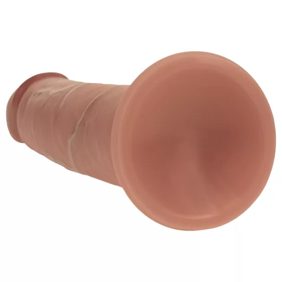 RealRock - double-density realistic dildo (tanned) - 15.5 cm