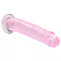RealRock - realistic dildo with suction cup (pink) - 12.7 cm