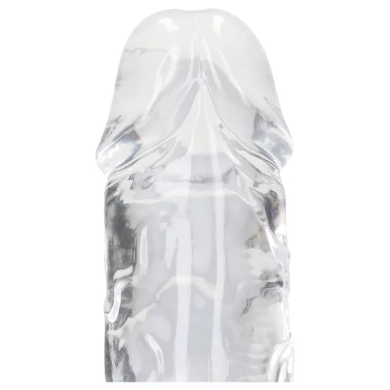 RealRock - lifelike dildo with suction cup (clear) - 12.7 cm
