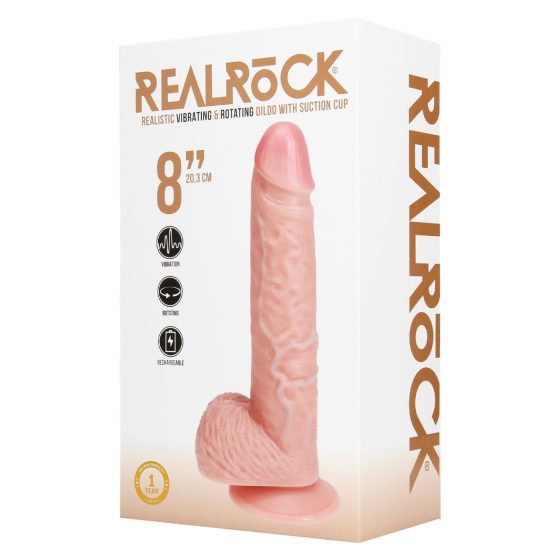 REALROCK - Rotating Vibrator - Natural (20.5cm)