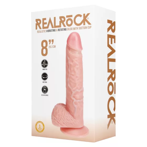 REALROCK - Rotating Vibrator - Natural (20.5cm)
