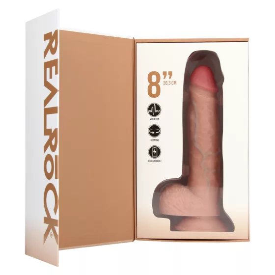 REALROCK - Rotating Vibrator - Natural (20.5cm)
