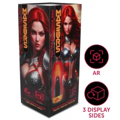 Masturs Solara - Warming Up-Down Motion AR Masturbator (Red)