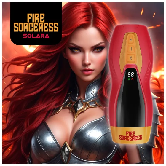 Masturs Solara - Warming Up-Down Motion AR Masturbator (Red)