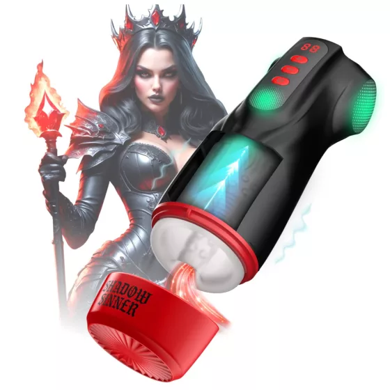 Masturs Raven - Sucking-Vibrating AR Masturbator (Black)