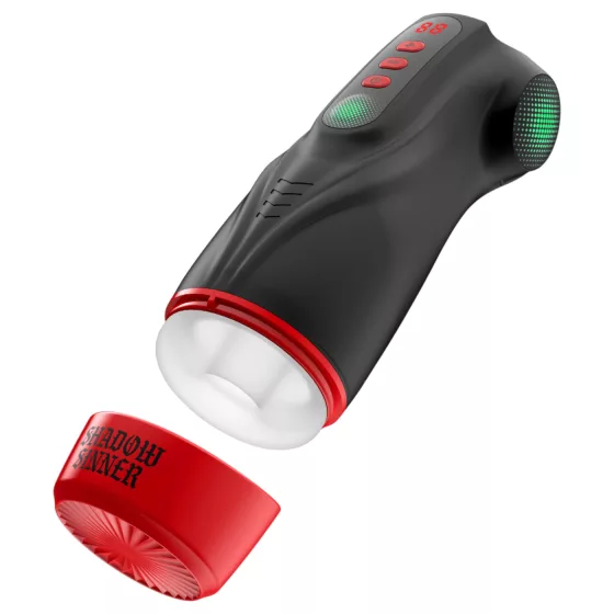 Masturs Raven - Sucking-Vibrating AR Masturbator (Black)