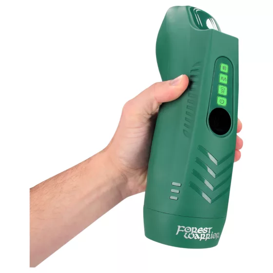 Masturs Ayla - Moaning Suction Vibrating AR Masturbator (Green)
