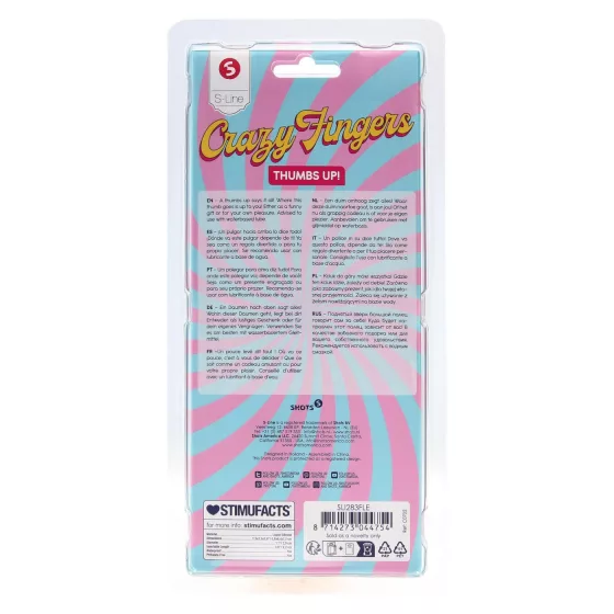 S-Line - thumb dildo (natural)
