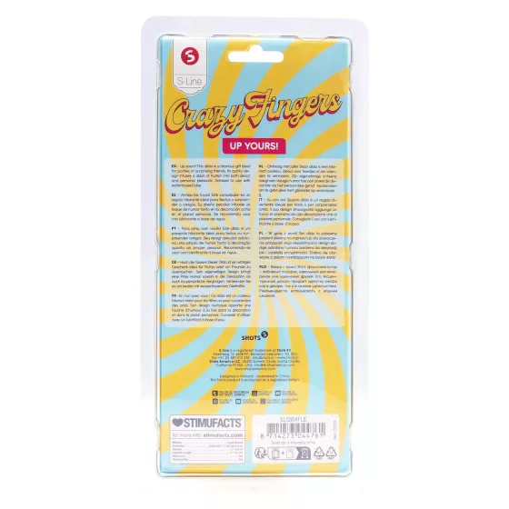 S-Line - Natural Middle Finger Dildo