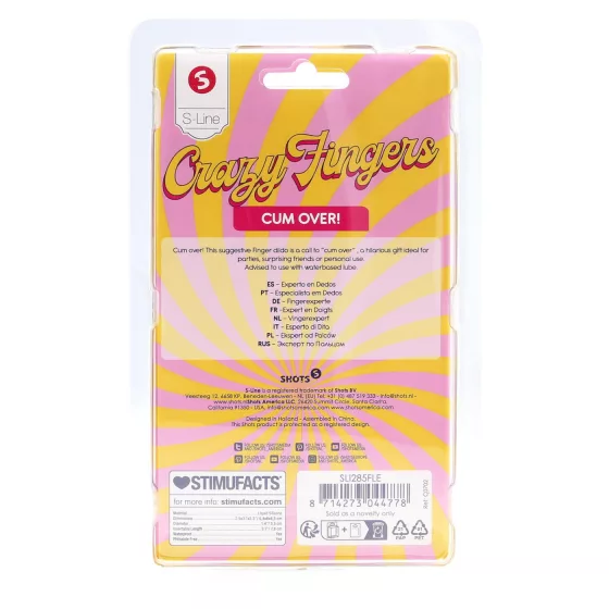 S-Line - two-finger dildo (natural)