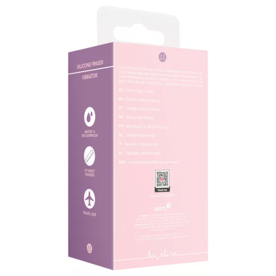 Loveline - Ribbed Finger Vibrator (Pink)