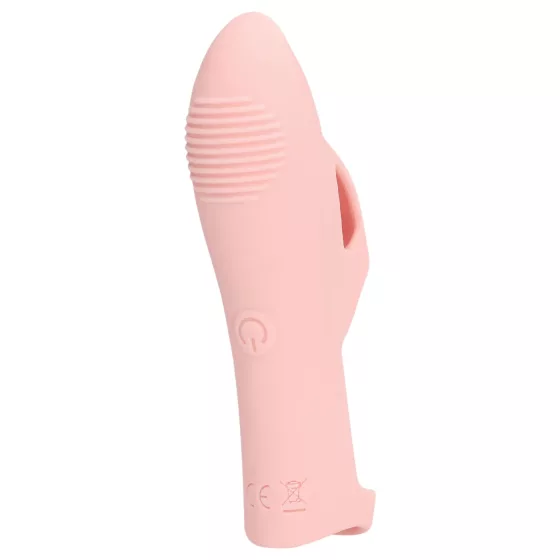 Loveline - Ribbed Finger Vibrator (Pink)