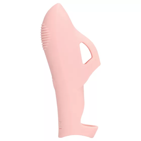 Loveline - Ribbed Finger Vibrator (Pink)