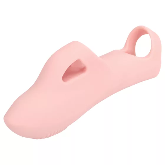 Loveline - Ribbed Finger Vibrator (Pink)