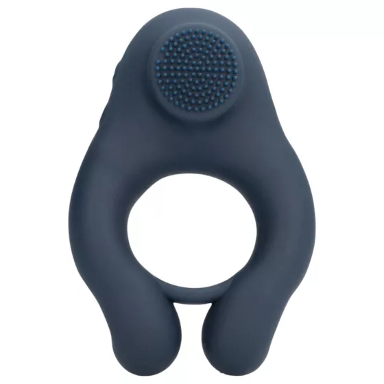 Loveline - Vibrating Penis Ring with Clitoral Stimulator (Gray)