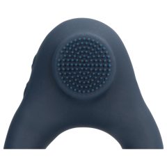   Loveline - Vibrating Penis Ring with Clitoral Stimulator (Gray)