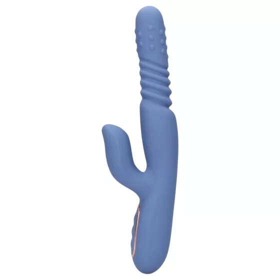 Loveline - warming thrusting vibrator (blue)