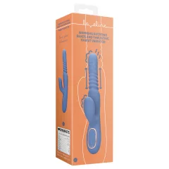 Loveline - warming thrusting vibrator (blue)
