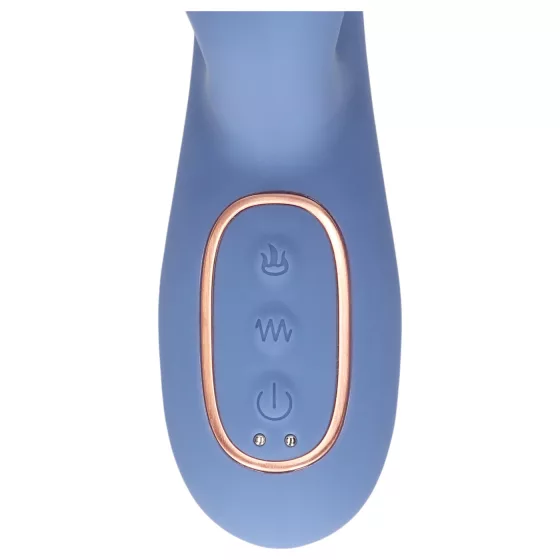 Loveline - warming thrusting vibrator (blue)