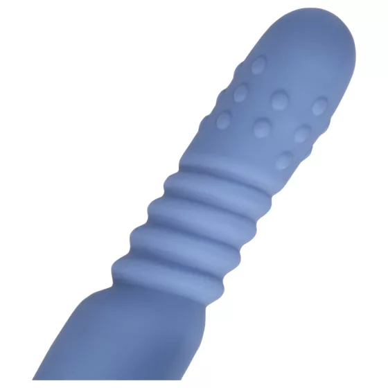 Loveline - warming thrusting vibrator (blue)