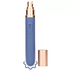   Loveline Travel - Rechargeable Vibrator with Lubricant Reservoir (Pastel Blue)