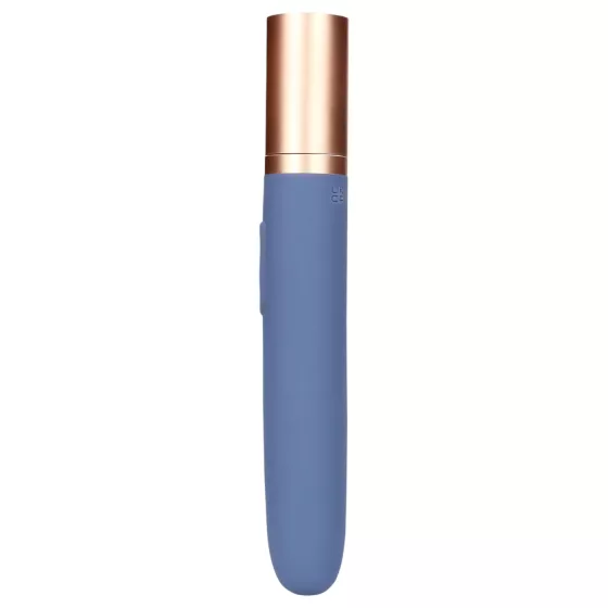 Loveline Travel - Rechargeable Vibrator with Lubricant Reservoir (Pastel Blue)