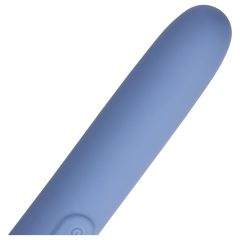   Loveline Travel - Rechargeable Vibrator with Lubricant Reservoir (Pastel Blue)