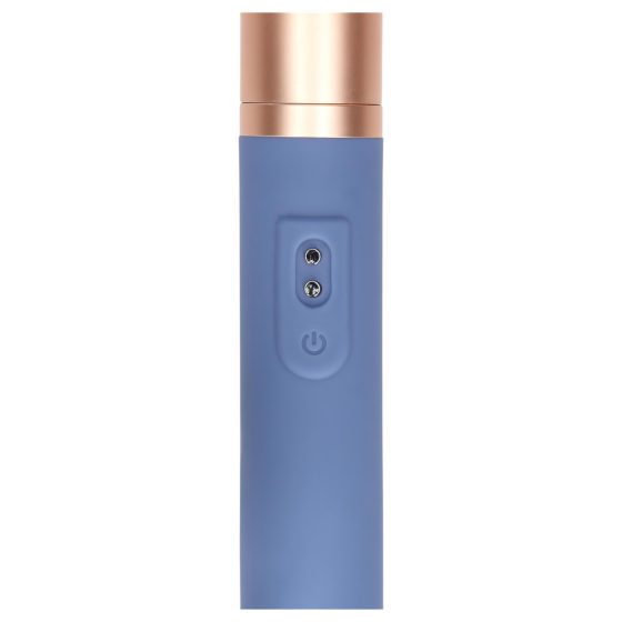 Loveline Travel - Rechargeable Vibrator with Lubricant Reservoir (Pastel Blue)