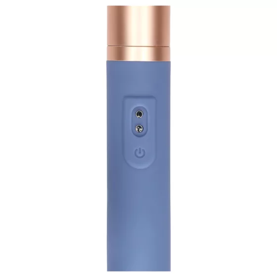 Loveline Travel - Rechargeable Vibrator with Lubricant Reservoir (Pastel Blue)