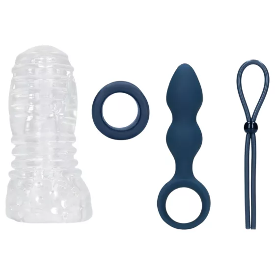 Loveline (S)explore - Men's Sensual Adventure Kit (Blue)