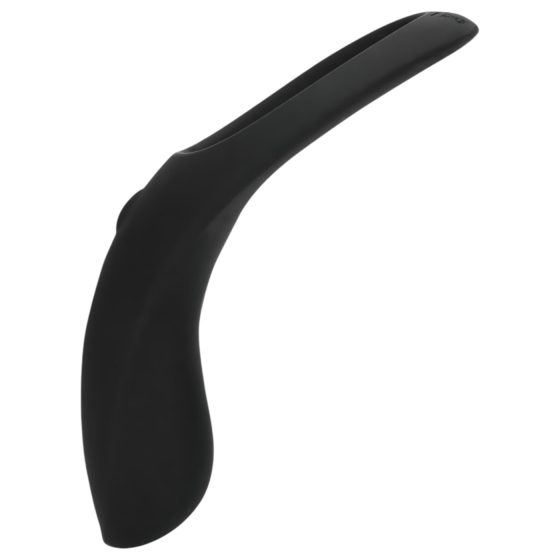 Loveline - Rechargeable Vibrating Black Penis & Testicle Ring