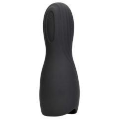 / Loveline - Rechargeable Vibrating Masturbator (Black)