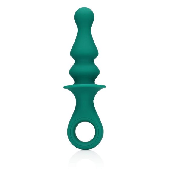 Loveline - Rechargeable pearl anal vibrator (green)