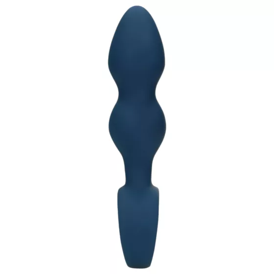 Loveline - Blue Ringed Anal Dildo - Medium Size
