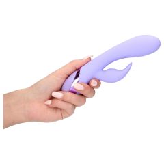   Loveline - Rechargeable bunny vibrator with tickle lever (purple)