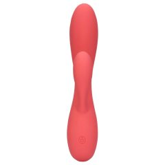   Loveline - Rechargeable Waterproof Vibrator with Clitoral Arm (Pink)