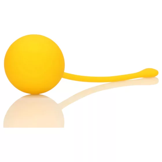 Loveline - Silicone Kegel Balls Set - 2 Piece (Yellow) 