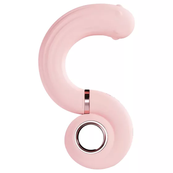 Loveline Pearls - Beaded G-Spot Vibrator (Pink)