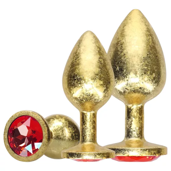 Ouch! - Gold Anal Plug Set