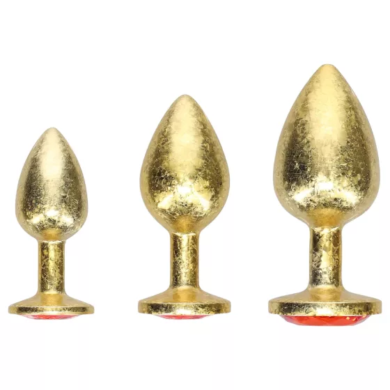 Ouch! - Gold Anal Plug Set