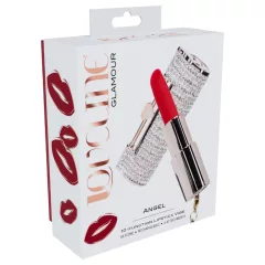 Loveline Angel - lipstick vibrator with 4 attachments (pink)