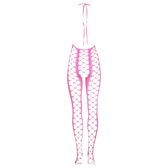 Ouch! - Glow-in-the-Dark Open Jumpsuit (Pink)