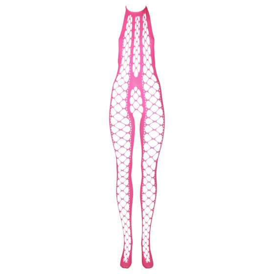 Ouch! - Glow-in-the-Dark Open Jumpsuit (Pink)