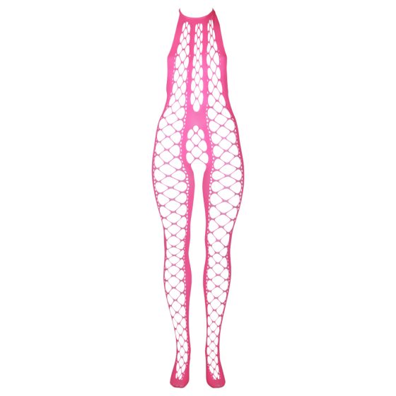 Ouch! - Glow-in-the-Dark Open Jumpsuit (Pink)