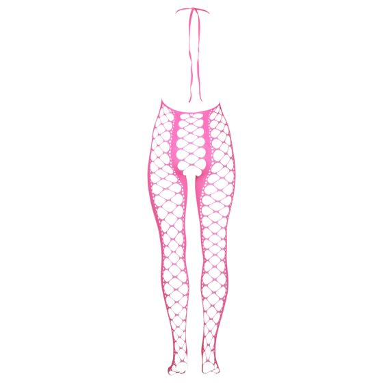 Ouch! - Glow-in-the-Dark Open Jumpsuit (Pink)