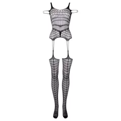 Le Désir - Fishnet Set (Black) - S-XL