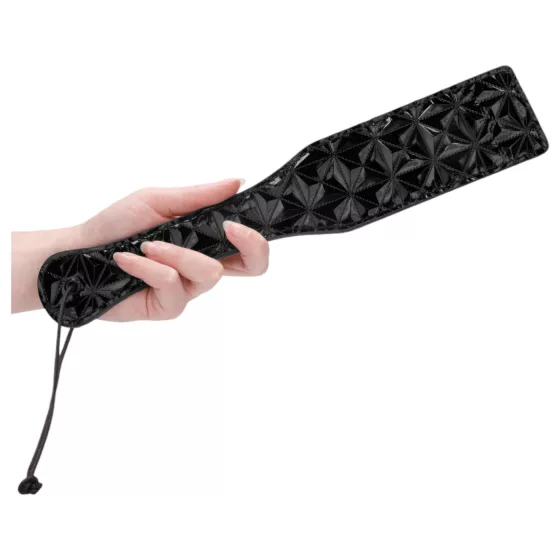 Ouch - Diamond Pattern Luxury Paddle (Black)
