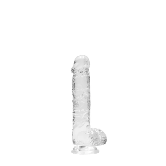 REALROCK - 15cm Crystal-Clear Lifelike Dildo