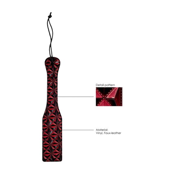 Ouch - Diamond Pattern Spanker (Red)